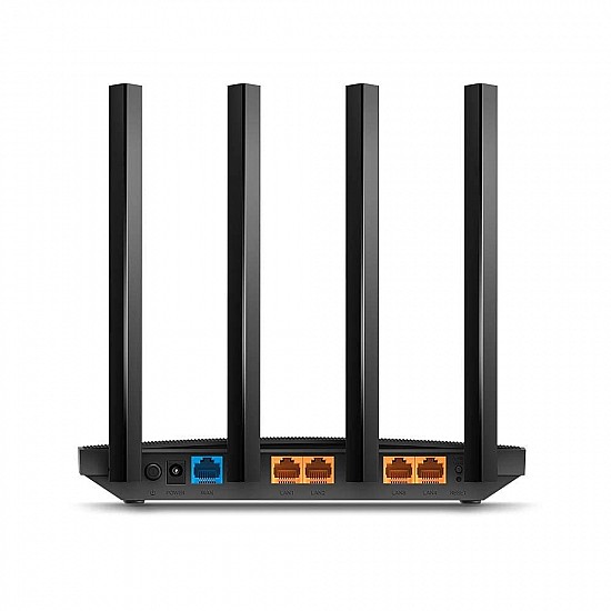 TP-Link Archer C6U AC1200 Wireless MU-MIMO Gigabit Router Black