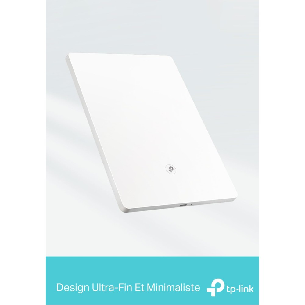 TP-Link AX3000 Wall-Mounted Wi-Fi 6 Router Archer Air R5 | Ultra-Thin & Compact | Dual Band Wi-Fi | Smart Beamforming Antennas | EasyMesh Compatible | Mounting Materials Included | Homeshield, VPN