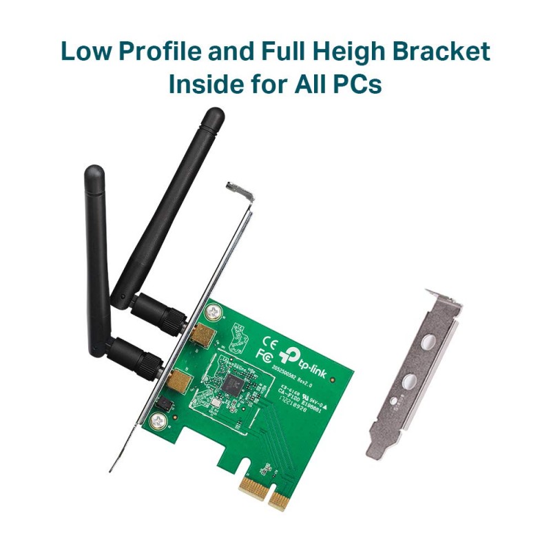 TP-Link Ac1300 Wi-Fi WiFi Pcie Card(Archer T6E)-2.4G/5G Dual Band Wireless Pci Express Adapter, Low Profile, Long Range, Heat Sink Technology, Supports Windows 10/8.1/8/7/Xp,Black TP-Link Ac1300 Wi-Fi WiFi Pcie Card(Archer T6E)-2.4G/5G Dual Band Wireless Pci Express Adapter, Low Profile, Long Range, Heat Sink Technology, Supports Windows 10/8.1/8/7/Xp,Black