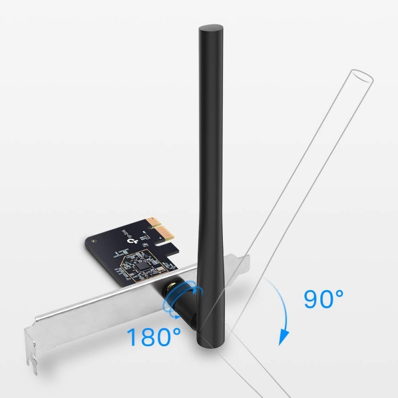 TP-Link Ac1300 Wi-Fi WiFi Pcie Card(Archer T6E)-2.4G/5G Dual Band Wireless Pci Express Adapter, Low Profile, Long Range, Heat Sink Technology, Supports Windows 10/8.1/8/7/Xp,Black TP-Link Ac1300 Wi-Fi WiFi Pcie Card(Archer T6E)-2.4G/5G Dual Band Wireless Pci Express Adapter, Low Profile, Long Range, Heat Sink Technology, Supports Windows 10/8.1/8/7/Xp,Black