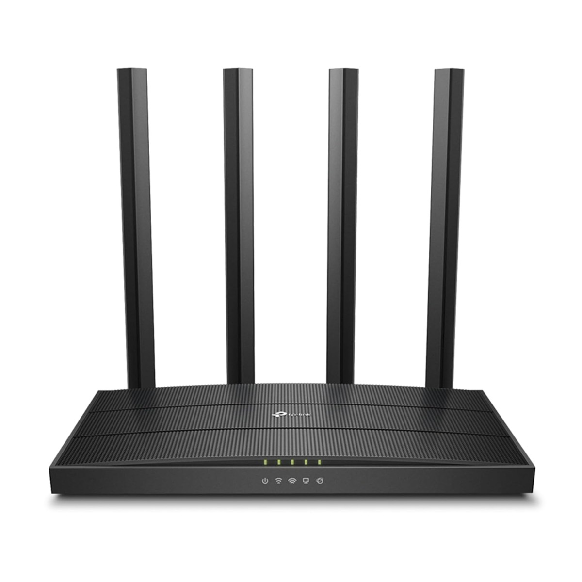 TP-Link Archer AC1200 Archer C6 Wi-Fi Speed Up to 867 Mbps/5 GHz + 400Mbps/2.4 GHz, 5 Gigabit Ports, 4 External Antennas, MU-MIMO, Dual Band, WiFi Coverage with Access Point Mode, Black TP-Link Archer AC1200 Archer C6 Wi-Fi Speed Up to 867 Mbps/5 GHz + 400Mbps/2.4 GHz, 5 Gigabit Ports, 4 External Antennas, MU-MIMO, Dual Band, WiFi Coverage with Access Point Mode, Black