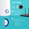 TP-Link TL-WA850RE Single_Band 300Mbps RJ45 Wireless Range Extender, Broadband/Wi-Fi Extender, Wi-Fi Booster/Hotspot with 1 Ethernet Port, Plug and Play, Built-in Access Point Mode, White TP-Link TL-WA850RE Single_Band 300Mbps RJ45 Wireless Range Extender, Broadband/Wi-Fi Extender, Wi-Fi Booster/Hotspot with 1 Ethernet Port, Plug and Play, Built-in Access Point Mode, White