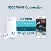 TP-Link TL-WA850RE Single_Band 300Mbps RJ45 Wireless Range Extender, Broadband/Wi-Fi Extender, Wi-Fi Booster/Hotspot with 1 Ethernet Port, Plug and Play, Built-in Access Point Mode, White TP-Link TL-WA850RE Single_Band 300Mbps RJ45 Wireless Range Extender, Broadband/Wi-Fi Extender, Wi-Fi Booster/Hotspot with 1 Ethernet Port, Plug and Play, Built-in Access Point Mode, White
