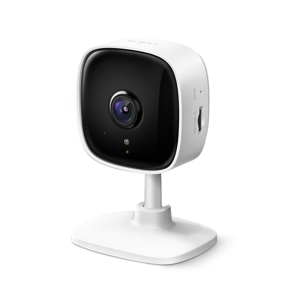 TP-Link Tapo 2MP 1080p Full HD Home Security Wi-Fi Smart Camera| Alexa Enabled| 2-Way Audio| Night Vision| Motion Detection| Sound and Light Alarm| Indoor CCTV (Tapo C100) White TP-Link Tapo 2MP 1080p Full HD Home Security Wi-Fi Smart Camera| Alexa Enabled| 2-Way Audio| Night Vision| Motion Detection| Sound and Light Alarm| Indoor CCTV (Tapo C100) White