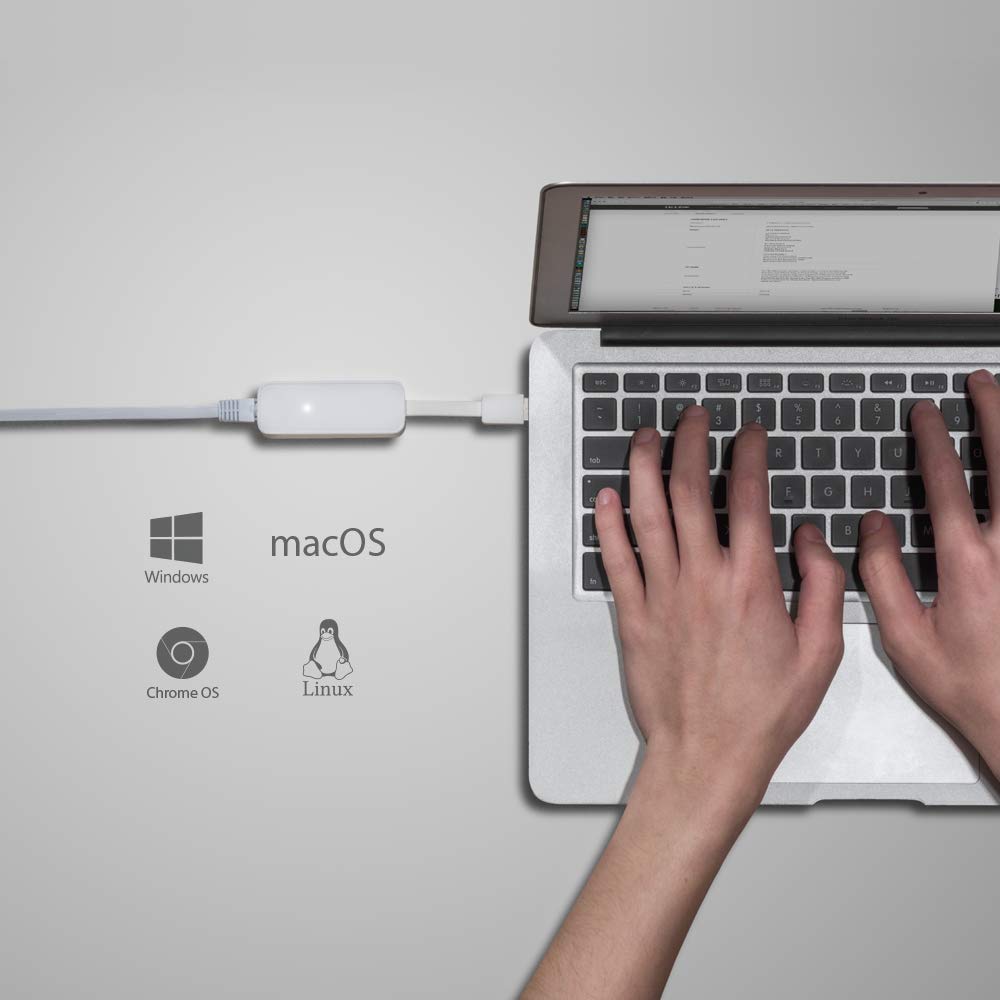 TP-Link UE300 USB 3.0 to RJ45 Gigabit Ethernet Network Adapter | for Ultrabook, Chromebook, Laptop, Desktop | Plug & Play | Foldable and Portable Design | Up to 1000 Mbps High-Speed Data Transfer