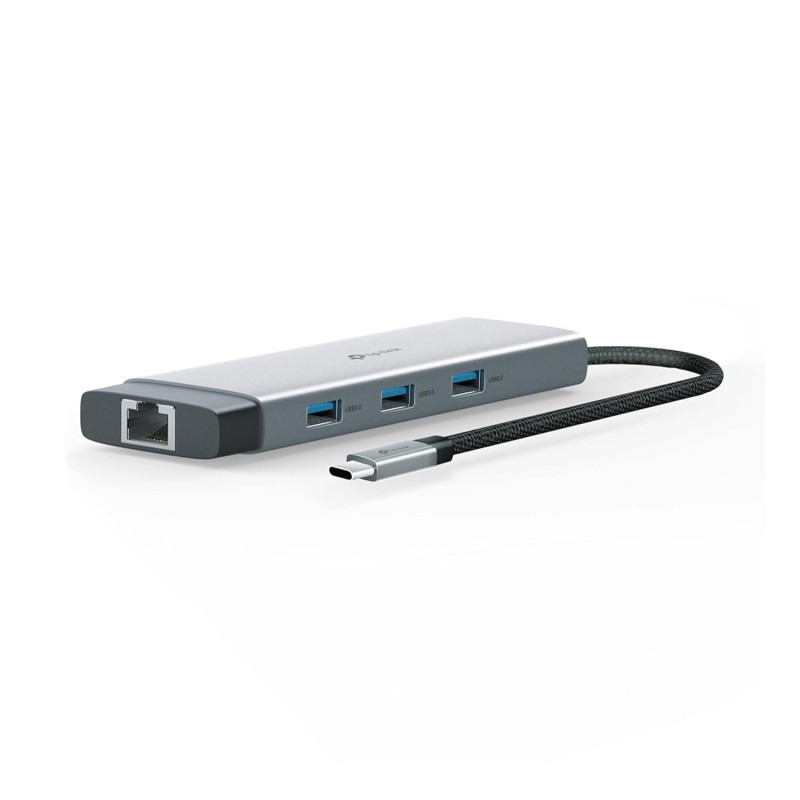 TP-Link UH9120C USB Type-C 9 in 1 Hub|Multiport USB-C Adapter Dongle Docking Station|4K 60Hz HDMI|1 Gbps ethernet|SD & microSD UHS-I|USB-C, 3× USB-A Data Ports|100W Fast Charging|Plug and Play TP-Link UH9120C USB Type-C 9 in 1 Hub|Multiport USB-C Adapter Dongle Docking Station|4K 60Hz HDMI|1 Gbps ethernet|SD & microSD UHS-I|USB-C, 3× USB-A Data Ports|100W Fast Charging|Plug and Play