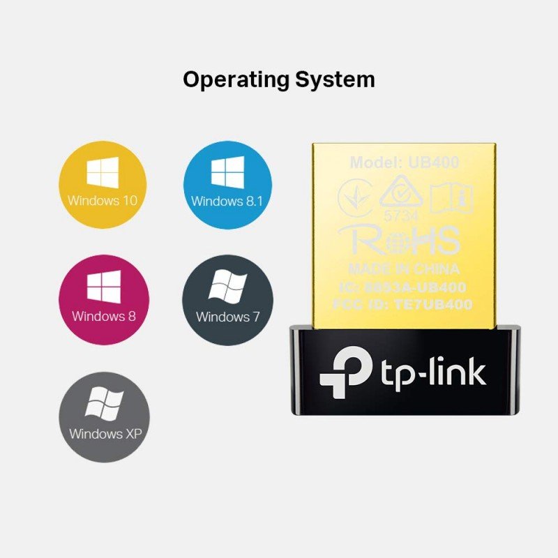 TP-Link USB Bluetooth Adapter for PC, 5.3 Bluetooth Dongle Receiver (UB500) Supports Windows 11/10/8.1/7 for Desktop, Laptop, Mouse, Keyboard, Printers, Headsets, Speakers, PS4/ Xbox Controllers. TP-Link USB Bluetooth Adapter for PC, 5.3 Bluetooth Dongle Receiver (UB500) Supports Windows 11/10/8.1/7 for Desktop, Laptop, Mouse, Keyboard, Printers, Headsets, Speakers, PS4/ Xbox Controllers.