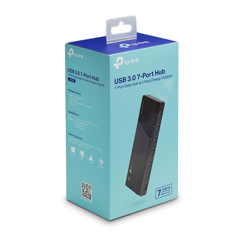 TP-Link USB Type-C 6-Port Hub with a 4K@60Hz HDMI, 1 Gbps ethernet, 1× USB-C Data Ports, 2× USB-A Data Ports, Powerful 100W Fast Charging, Stable Connection, Plug & Play (UH6120C)