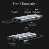 TP-Link USB Type-C 6-Port Hub with a 4K@60Hz HDMI, 1 Gbps ethernet, 1× USB-C Data Ports, 2× USB-A Data Ports, Powerful 100W Fast Charging, Stable Connection, Plug & Play (UH6120C)