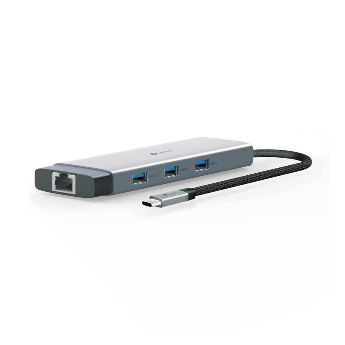 TP-Link USB Type-C 6-Port Hub with a 4K@60Hz HDMI, 1 Gbps ethernet, 1× USB-C Data Ports, 2× USB-A Data Ports, Powerful 100W Fast Charging, Stable Connection, Plug & Play (UH6120C)