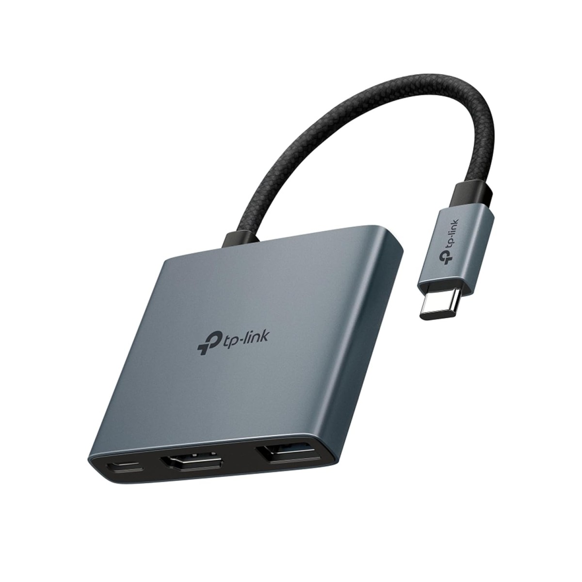 TP-Link USB Type-C 6-Port Hub with a 4K@60Hz HDMI, 1 Gbps ethernet, 1× USB-C Data Ports, 2× USB-A Data Ports, Powerful 100W Fast Charging, Stable Connection, Plug & Play (UH6120C)