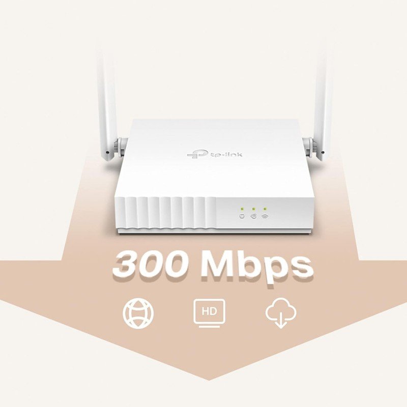 TP-link N300 WiFi Wireless Router TL-WR845N | 300Mbps Wi-Fi Speed | Three 5dBi high gain Antennas | IPv6 Compatible | AP/RE/WISP Mode | Parental Control | Single Band | Guest Network - White TP-link N300 WiFi Wireless Router TL-WR845N | 300Mbps Wi-Fi Speed | Three 5dBi high gain Antennas | IPv6 Compatible | AP/RE/WISP Mode | Parental Control | Single Band | Guest Network - White