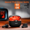 TRIGGR Apex S2 2025, Dual Pairing, 60H Battery, Preset EQ, Quad Mic ENC, Rubber Finish Bluetooth (Black Inferno, True Wireless)