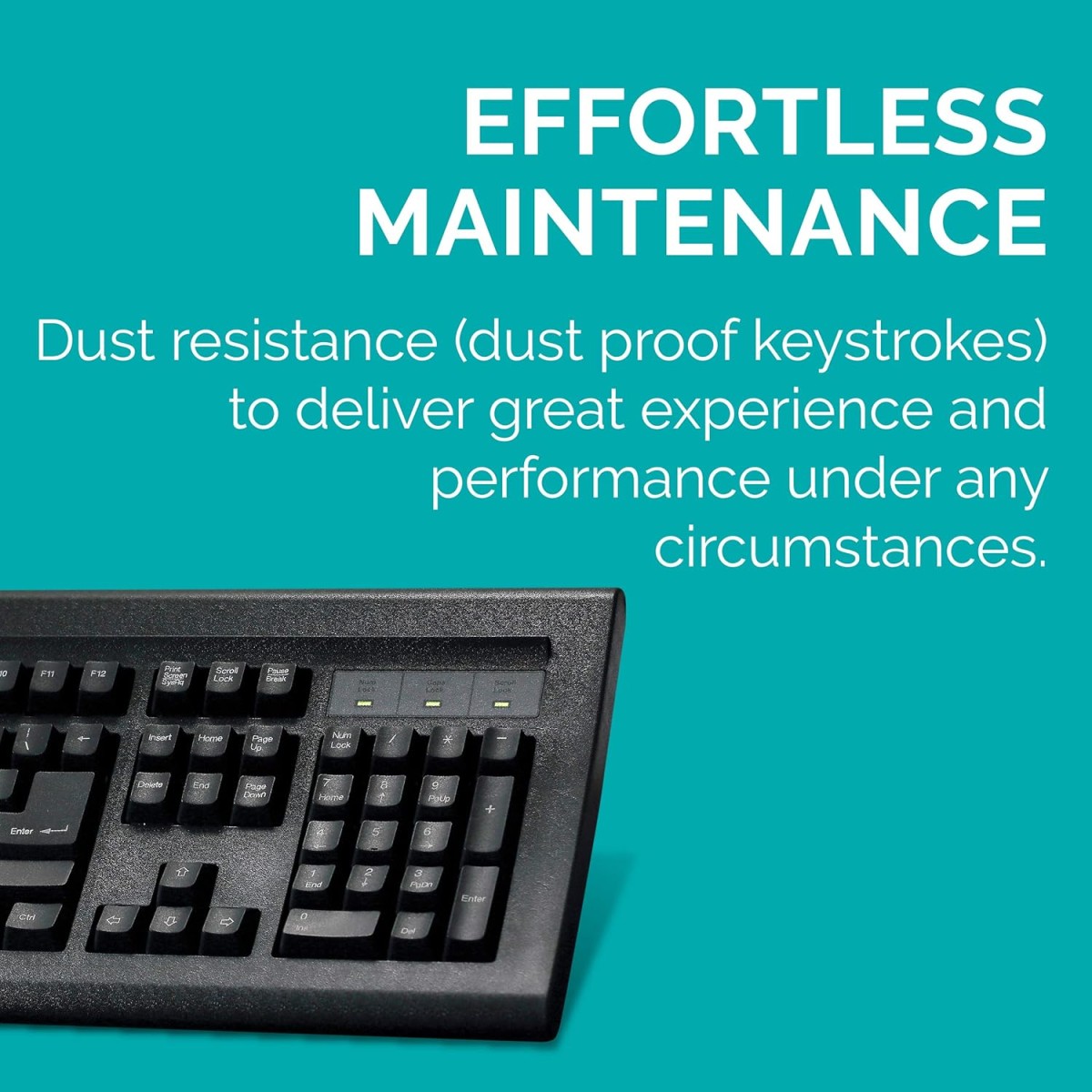 TVS ELECTRONICS Gold Prime Mechanical Wired Keyboard | Dustproof Key switches | Guaranteed 50 Million keystrokes