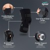 TYNOR Knee Wrap Hinged (Neo), Black, Medium, 1 Unit