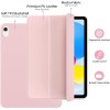 Tablet Case Cover for Apple iPad A16 11 inch (11th Gen) 2025 [Auto Sleep/Wake Cover] [Trifold Stand] - Pink