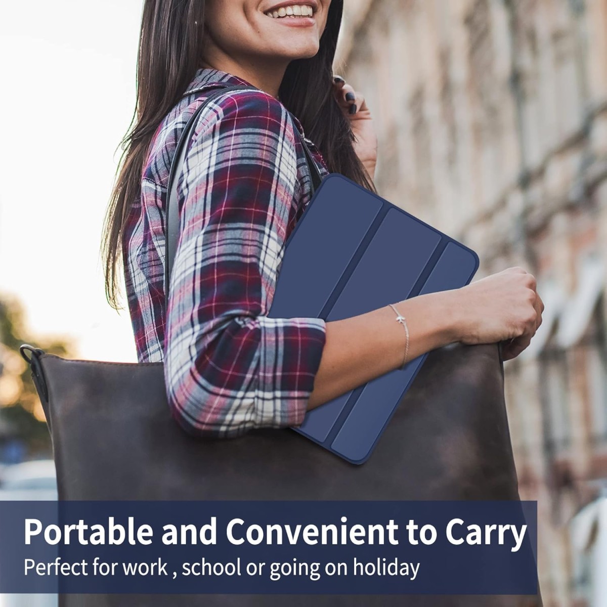 Tablet Case Cover for Apple iPad Pro 9.7 inch (1st Gen) [Auto Sleep/Wake Cover] [Trifold Stand] - Blue