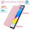 Tablet Case Cover for Apple iPad mini 7.9 inch (1st,2nd,3rd,4th,5th Gen) [Auto Sleep/Wake Cover] [Trifold Stand] - Pink