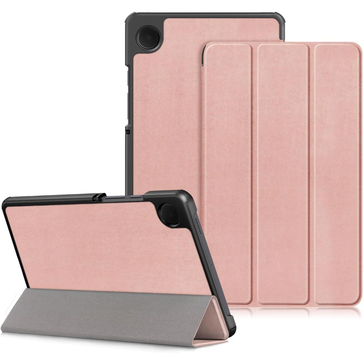Tablet Case Cover for Samsung Tab A9 8.7 inch [Auto Sleep/Wake Cover] [Trifold Stand] - Pink