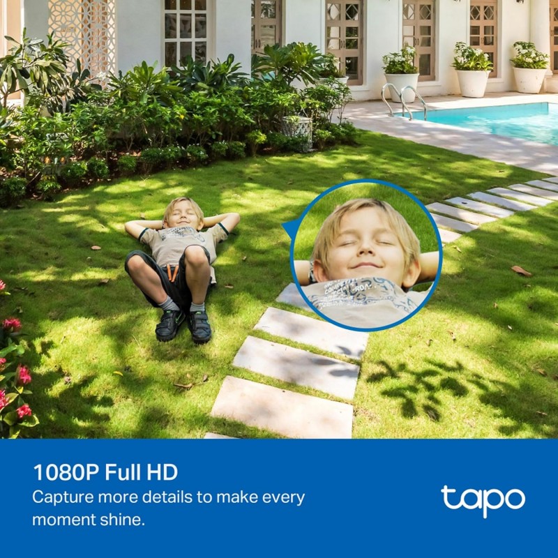 Tapo TP-Link 2K 3MP 1296P Outdoor Pan/Tilt Security Wi-Fi Camera, IP65 Weatherproof, Motion Detection, 360 C510W Tapo TP-Link 2K 3MP 1296P Outdoor Pan/Tilt Security Wi-Fi Camera, IP65 Weatherproof, Motion Detection, 360 C510W