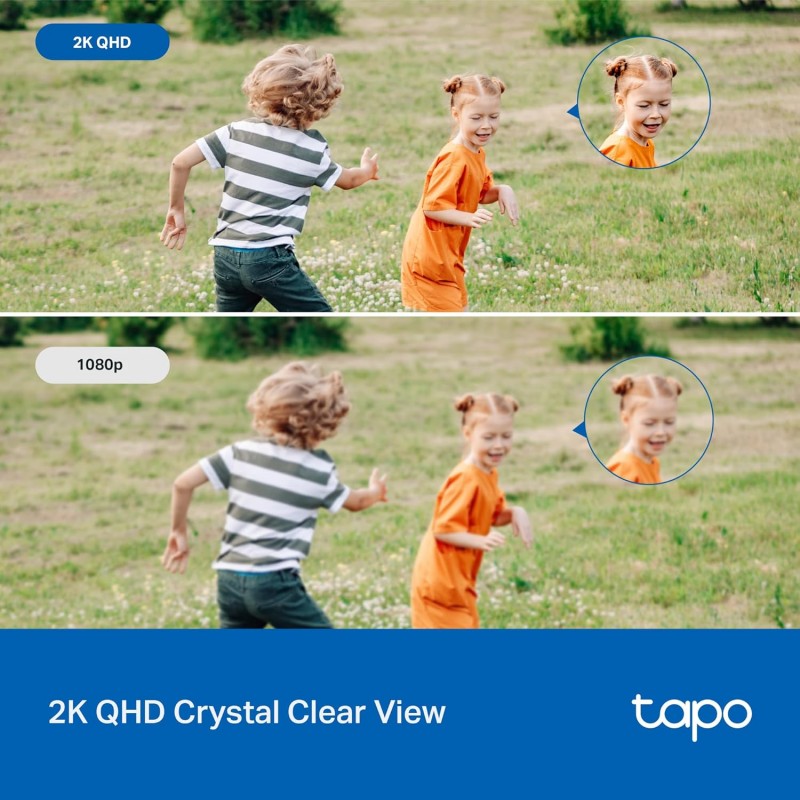 Tapo TP-Link 2K 3MP 1296P Outdoor Pan/Tilt Security Wi-Fi Camera, IP65 Weatherproof, Motion Detection, 360 C510W Tapo TP-Link 2K 3MP 1296P Outdoor Pan/Tilt Security Wi-Fi Camera, IP65 Weatherproof, Motion Detection, 360 C510W