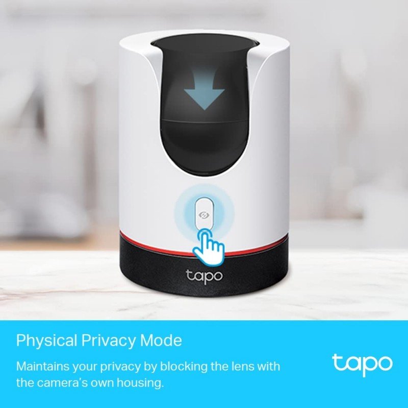 Tapo TP-Link C200 360° 2MP 1080p Full HD Pan/Tilt Home Security Wi-Fi Smart Camera| Alexa Enabled| 2-Way Audio| Night Vision| Motion Detection| Sound and Light Alarm| Indoor CCTV White- Tapo TP-Link C200 360° 2MP 1080p Full HD Pan/Tilt Home Security Wi-Fi Smart Camera| Alexa Enabled| 2-Way Audio| Night Vision| Motion Detection| Sound and Light Alarm| Indoor CCTV White-