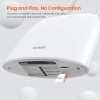 Tenda 4G06 3G/4G Volte N300 Wi-Fi Router, 2 Removable Antennas, Data Traffic Monitoring Connects Up to 32 Devices