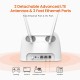 Tenda 4G06 3G/4G Volte N300 Wi-Fi Router, 2 Removable Antennas, Data Traffic Monitoring Connects Up to 32 Devices