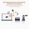 Tenda 4G06 3G/4G Volte N300 Wi-Fi Router, 2 Removable Antennas, Data Traffic Monitoring Connects Up to 32 Devices