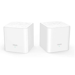Tenda Nova MW3 Whole Home Mesh Router WiFi System Plug and Play White Pack of 2