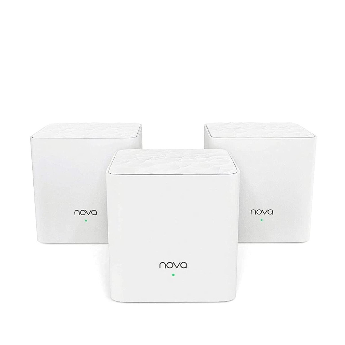 Tenda Nova MW3 Whole Home Wi-Fi Mesh Router System with Coverage Plug and Play White -Pack of 3