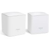 Tenda Nova MW5G Whole Home Mesh Wi-Fi System, 2500sq² Wi-Fi Coverage, Two Gigabit Ports, Work with Amazon Alexa (Pack of 2)