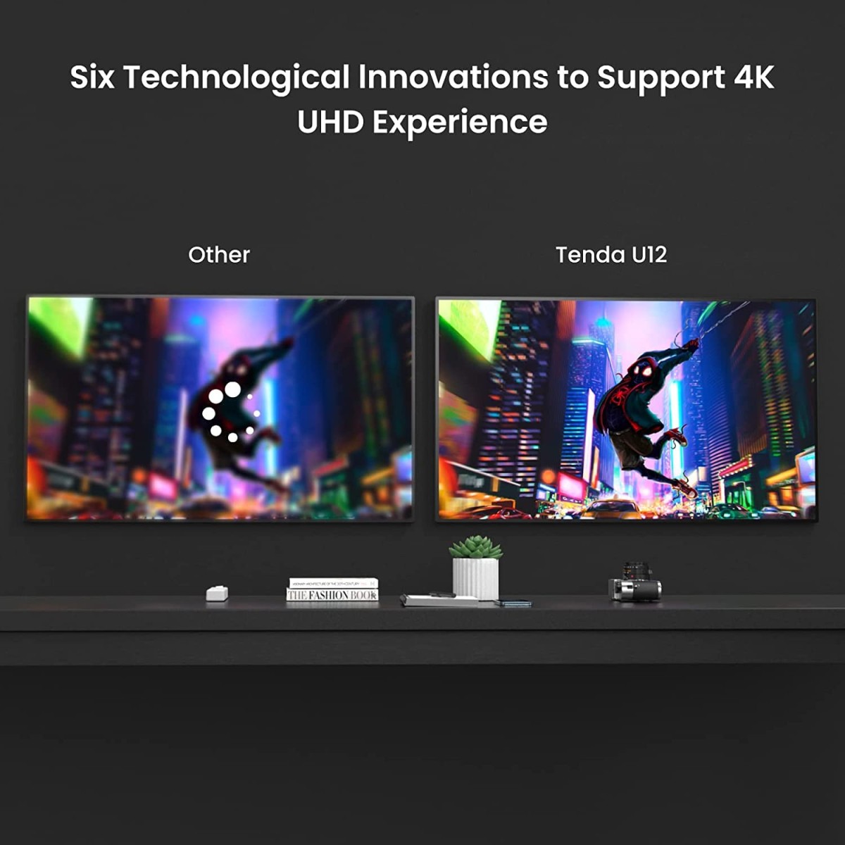 Tenda W311MI-V6 AX300 Wi-Fi 6 Wireless Nano USB Adapter (Black)