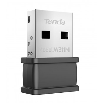 Tenda W311MI-V6 AX300 Wi-Fi 6 Wireless Nano USB Adapter (Black)