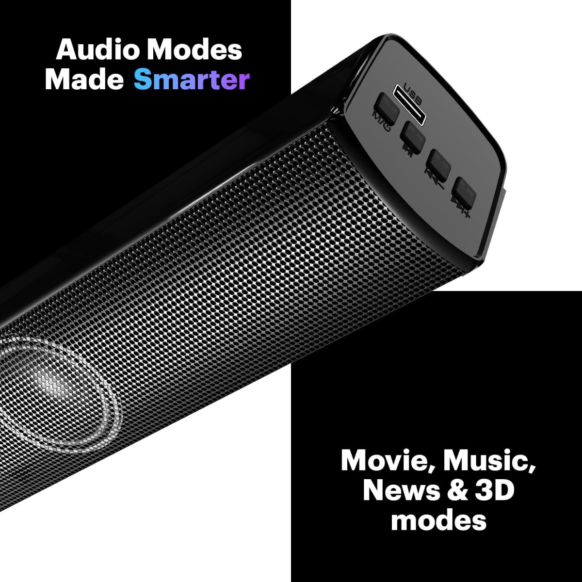 Thomson 80 Watt Bluetooth Soundbar I Alphabeat80, Music System, Bass Woofer, Home Theatre Speaker Bar BT v5.1 Thomson 80 Watt Bluetooth Soundbar I Alphabeat80, Music System, Bass Woofer, Home Theatre Speaker Bar BT v5.1