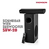 Thomson SBW20 100 Watts Wired Soundbar with Subwoofer and Bluetooth