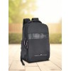 Tommy Hilfiger Joshua Polyester Unisex 15 Inch Laptop Backpack - Black | 21 Ltr Capacity| Padded & Adjustable Strap | Water Resistant | 3 Compartment | Water Bottle Holder | USB Cable holder Pocket