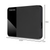 Toshiba Canvio Partner 1TB Portable 2.5" External HDD, USB 3.2 Gen 1, Mac and Windows Compatible, USB Powered
