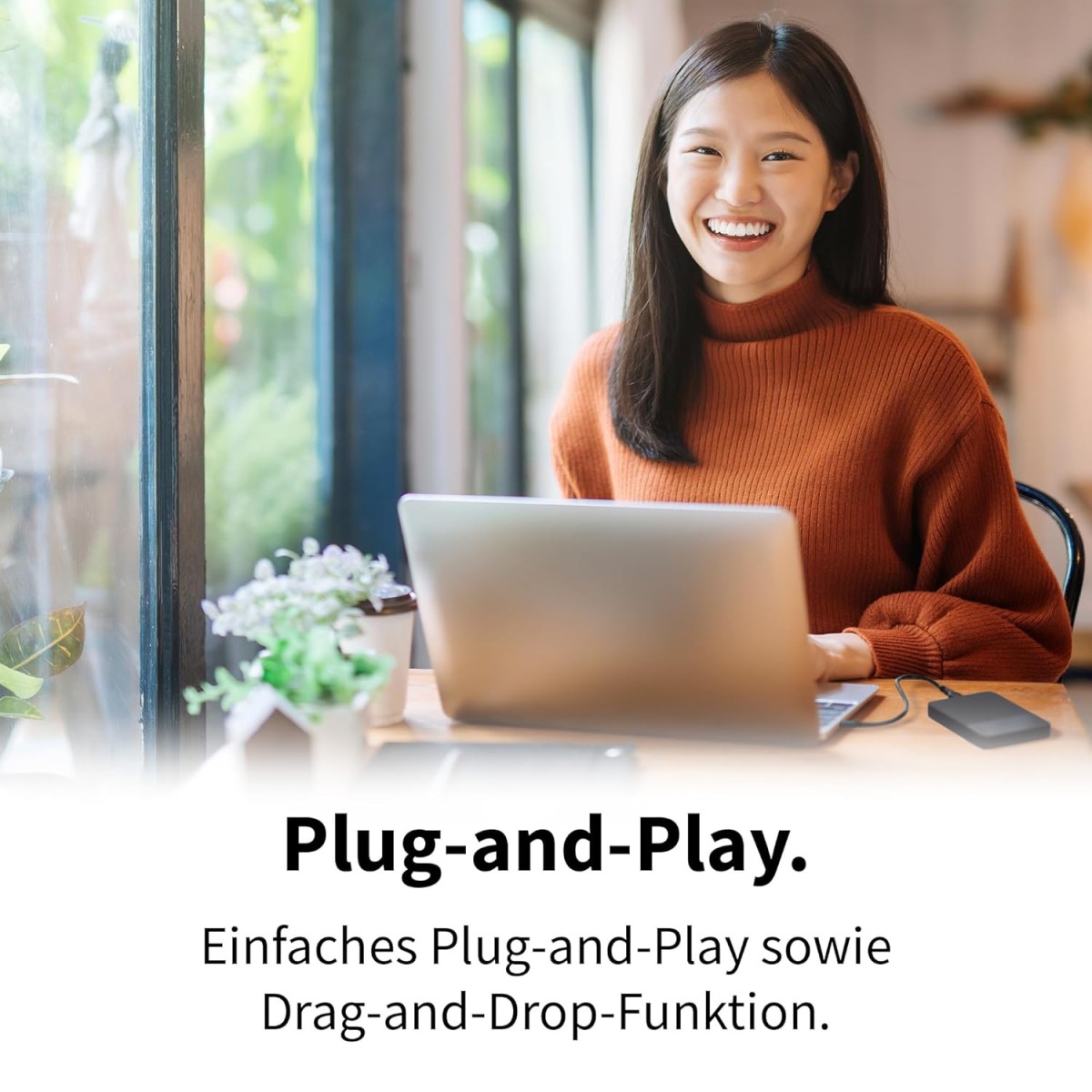 Toshiba Canvio Partner 1TB Portable 2.5" External HDD, USB 3.2 Gen 1, Mac and Windows Compatible, USB Powered