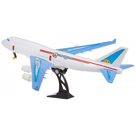 Toyzone Plastic Friction Powered Aero Plane, Pack of 1, Multicolour