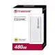 Transcend 240C 480GB Portable SSD  up to 520 MBs USB 3.1 Gen 2External Solid State Drive  (TS480GESD240C)