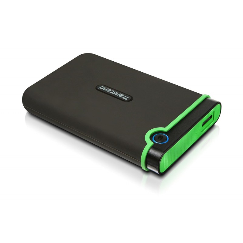 Transcend StoreJet 2TB USB 3.1 Gen 1 Compatible with PC, Mac, Tab, PS5 and Xbox,| RecoveRx Software |2.5" HDD | 3 Yrs. Warranty - TS2TSJ25M3S