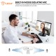 Tukzer 2.1 MP Optical Full HD 1080P Web Camera,CMOS Webcam with Microphone White