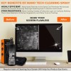 Tukzer 3 in 1 Professional Screen Cleaning Kit (250ml) for Laptop, Smartphone, Tablet, Camera, Lens, Binocular, TV, Monitor