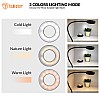 Tukzer 3.5 LED Selfie Ring Light Flexible Arm Desk Mount Clamp for Live Stream