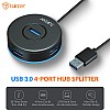 Tukzer 4-Port USB Hub 3.0 (TZ-U11) Superspeed Data Hub High Speed Compatible for All Laptops