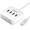 Tukzer 4-Port USB Hub 3.0 (TZ-U12) Superspeed Data Hub High Speed Compatible for All Laptops