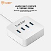 Tukzer 4-Port USB Hub 3.0 (TZ-U12) Superspeed Data Hub High Speed Compatible for All Laptops