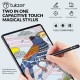 Tukzer Capacitive Stylus Pen for Touch Screens Devices Fine Point Lightweight Metal Body Black