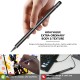 Tukzer Capacitive Stylus Pen for Touch Screens Devices Fine Point Lightweight Metal Body Black